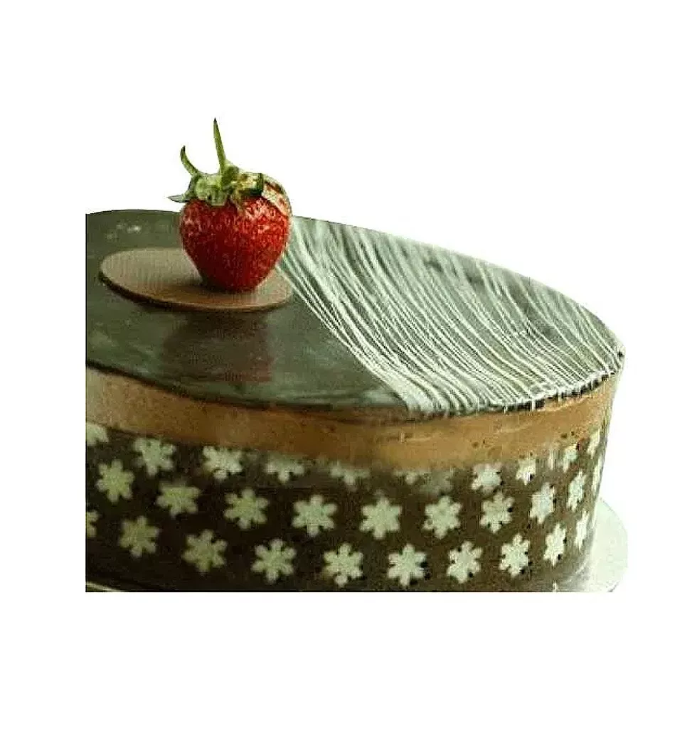 Appetizing Chocolate Caramel Cake