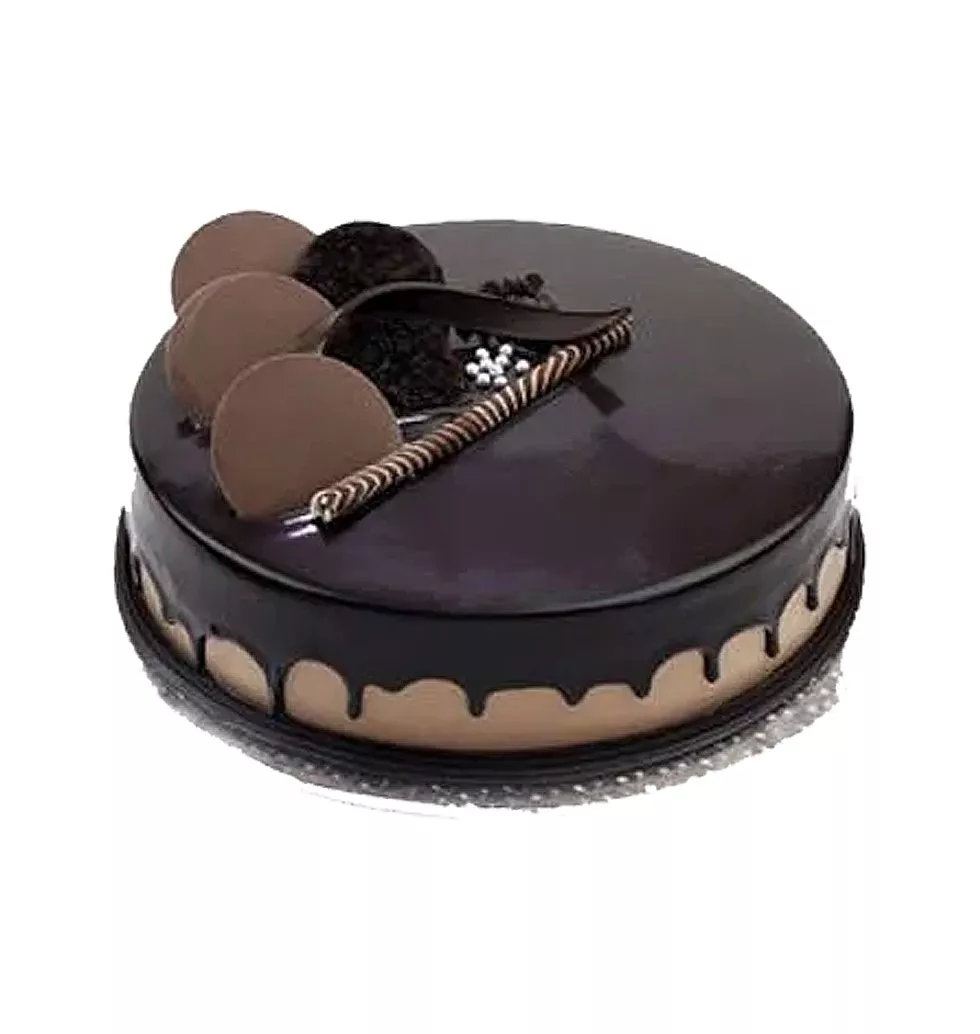 Luscious Chocolate-flavored Sponge Cake