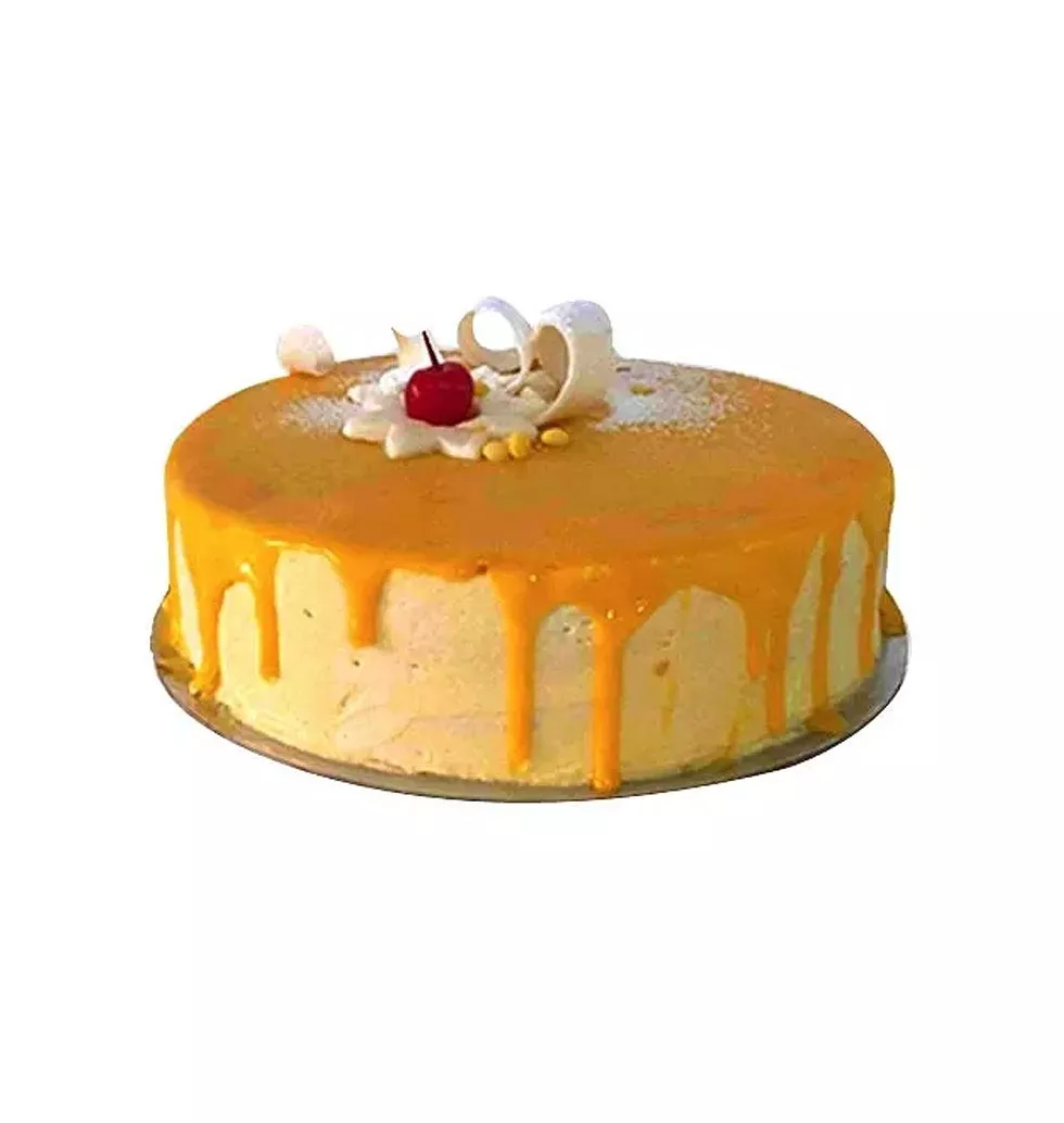 Velvety Mango Flavored Cake