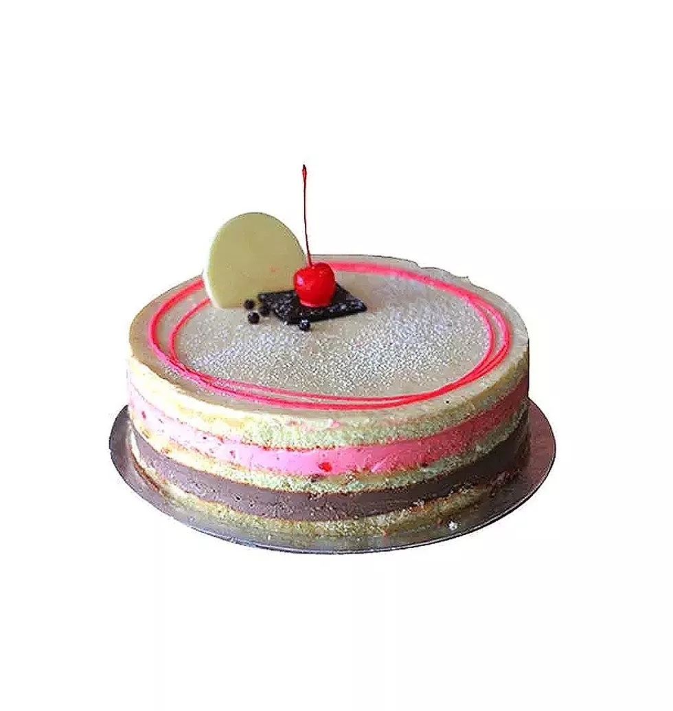 Alluring Gift of Triple Cheese Cake
